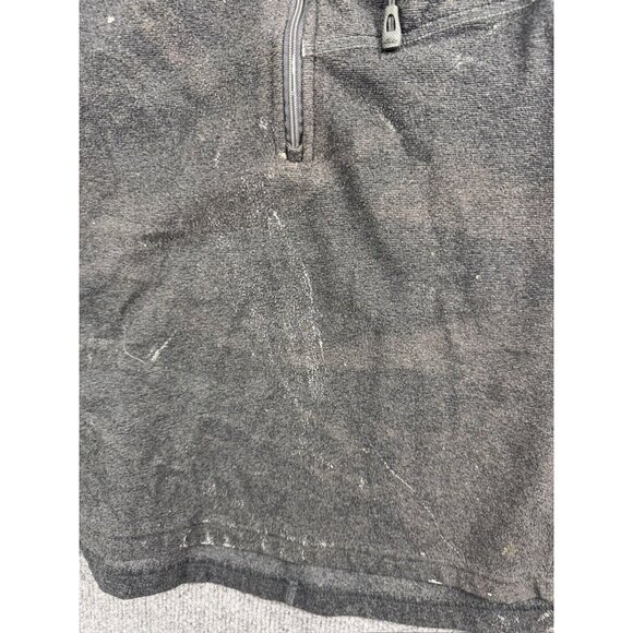 Outdoor Research 1/2 Zip Pullover Men's XL Gray Knit Zipped Pocket Mock Neck - Picture 6 of 16